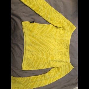 Versace Sweater Yellow Size XS Authentic